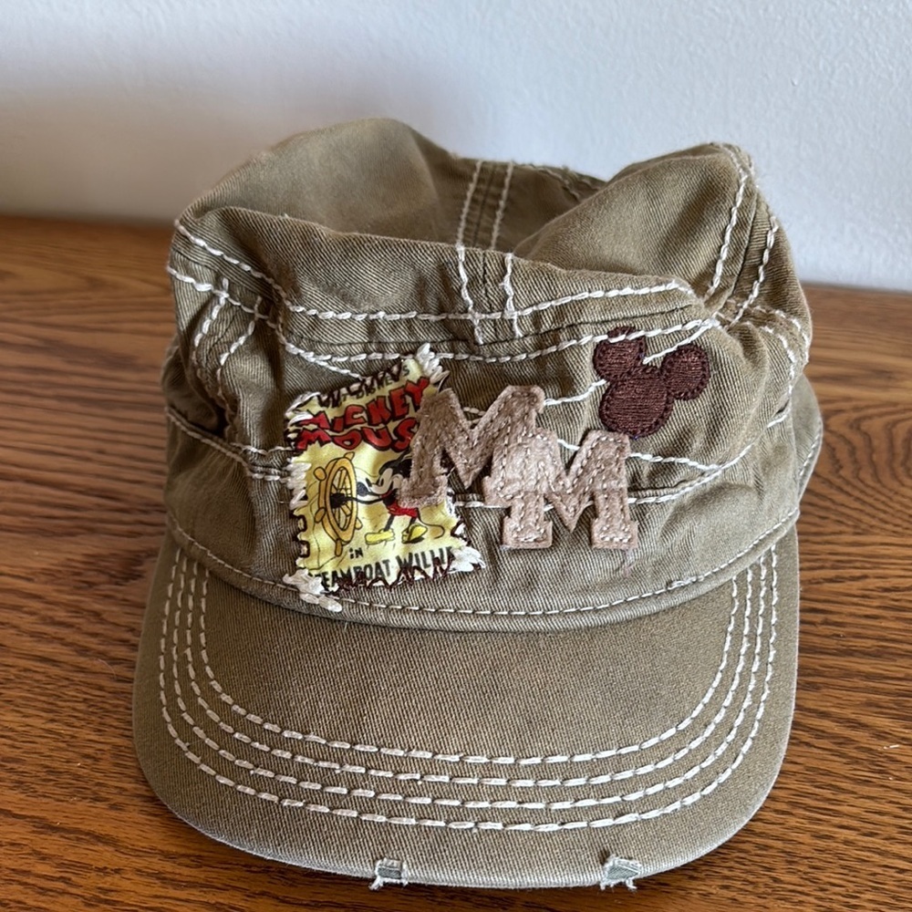 Mickey Mouse Patch Cap In Olive - image 5